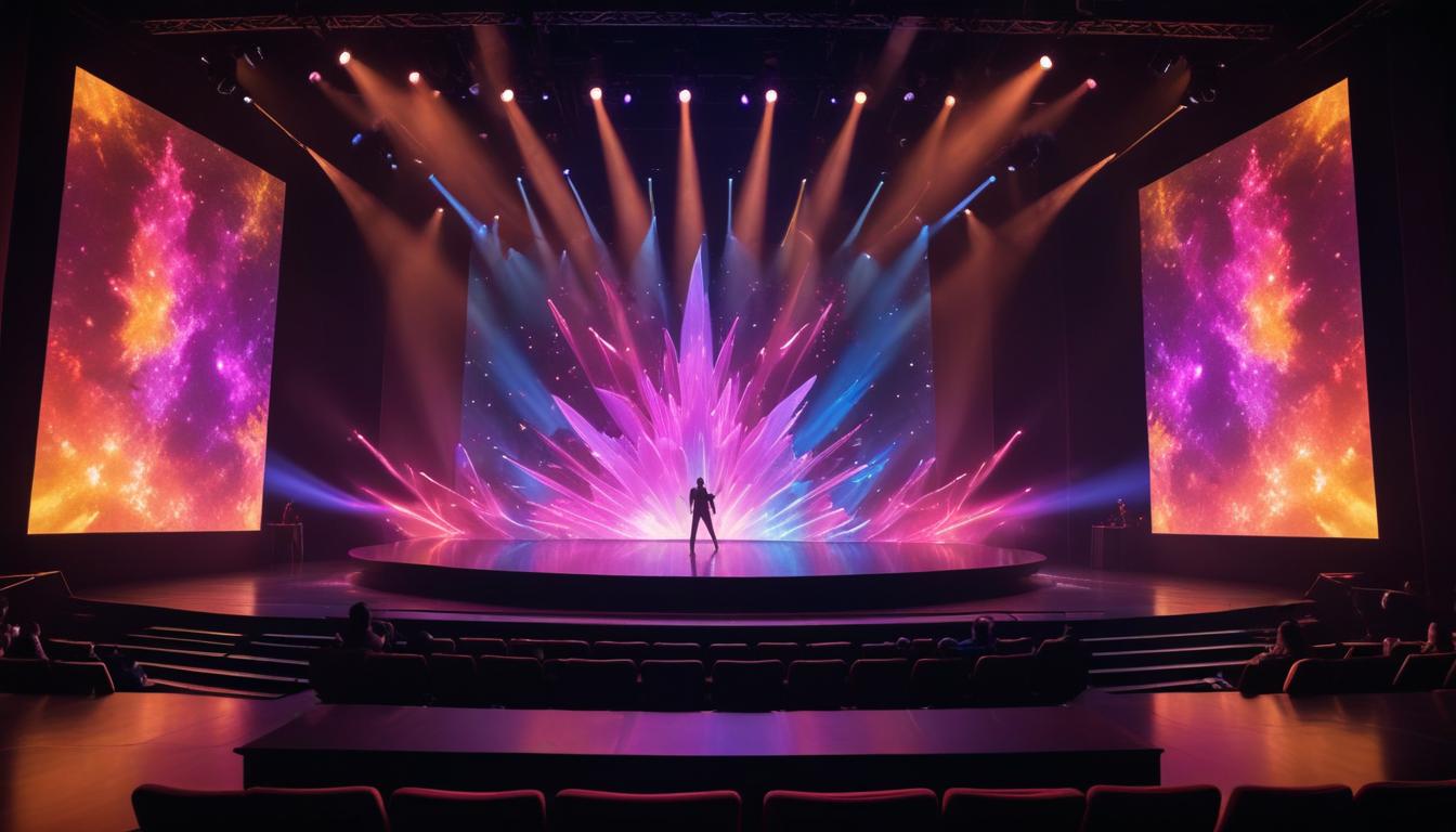 Etkileyici Canlı Performanslar İçin Sahne Tasarımında Sanat ve Teknoloji