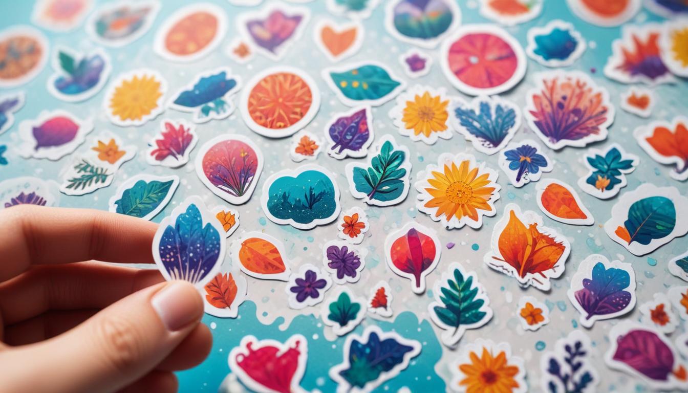 Küçük Boyutlu Sticker Sanatı ile Yaratıcı Etkiler